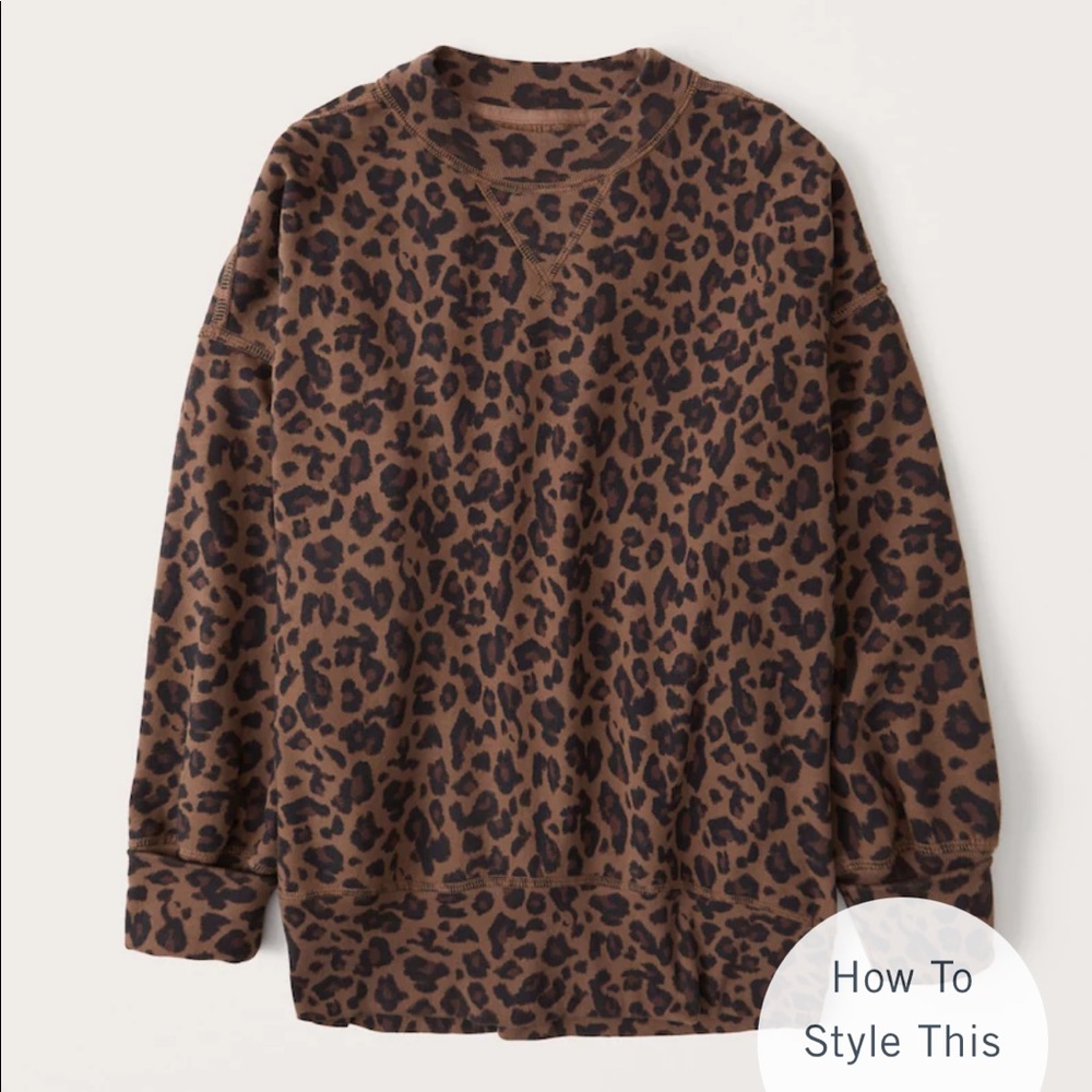 A&F tunic crew neck